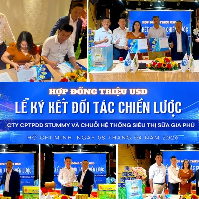 LỄ KÝ KẾT HỢP TÁC CHIẾN LƯỢC – ĐÁNH DẤU BƯỚC NGOẶT MỚI CHO STUMMY
