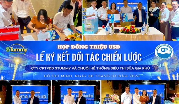 LỄ KÝ KẾT HỢP TÁC CHIẾN LƯỢC – ĐÁNH DẤU BƯỚC NGOẶT MỚI CHO STUMMY